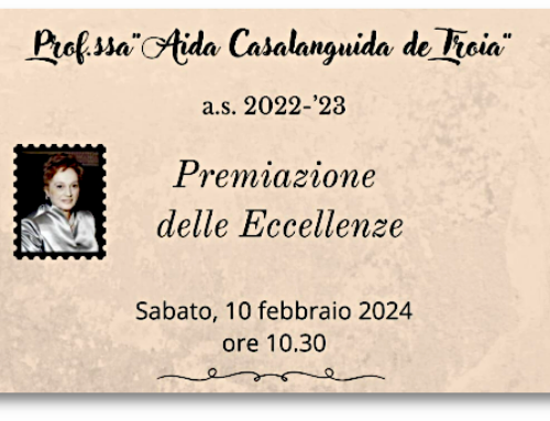 Borsa di studio in memoria della prof.ssa Aida Casalanguida de Troia